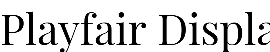 Playfair Display Italic cкачати шрифт безкоштовно